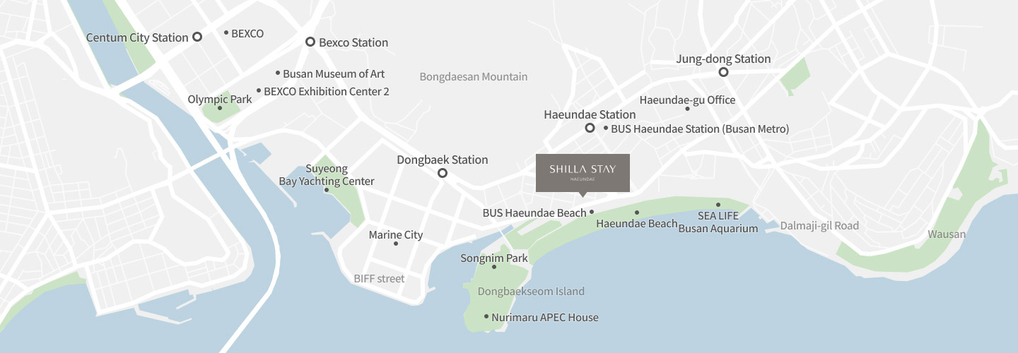 해운대 오시는길