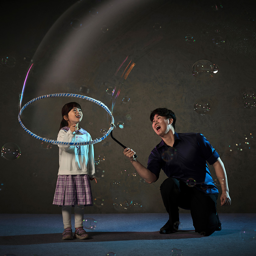 Sand Art & Bubble Time