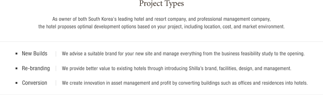 Project Types images